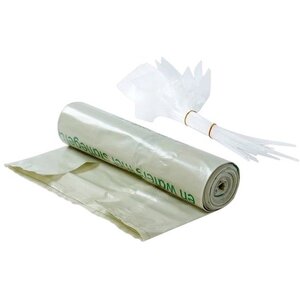 Statiegeld rol: 5x klein (115x140cm) 240liter +5xsluitstrip*