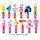 FunTasteX Funny candy toys x24 navulling