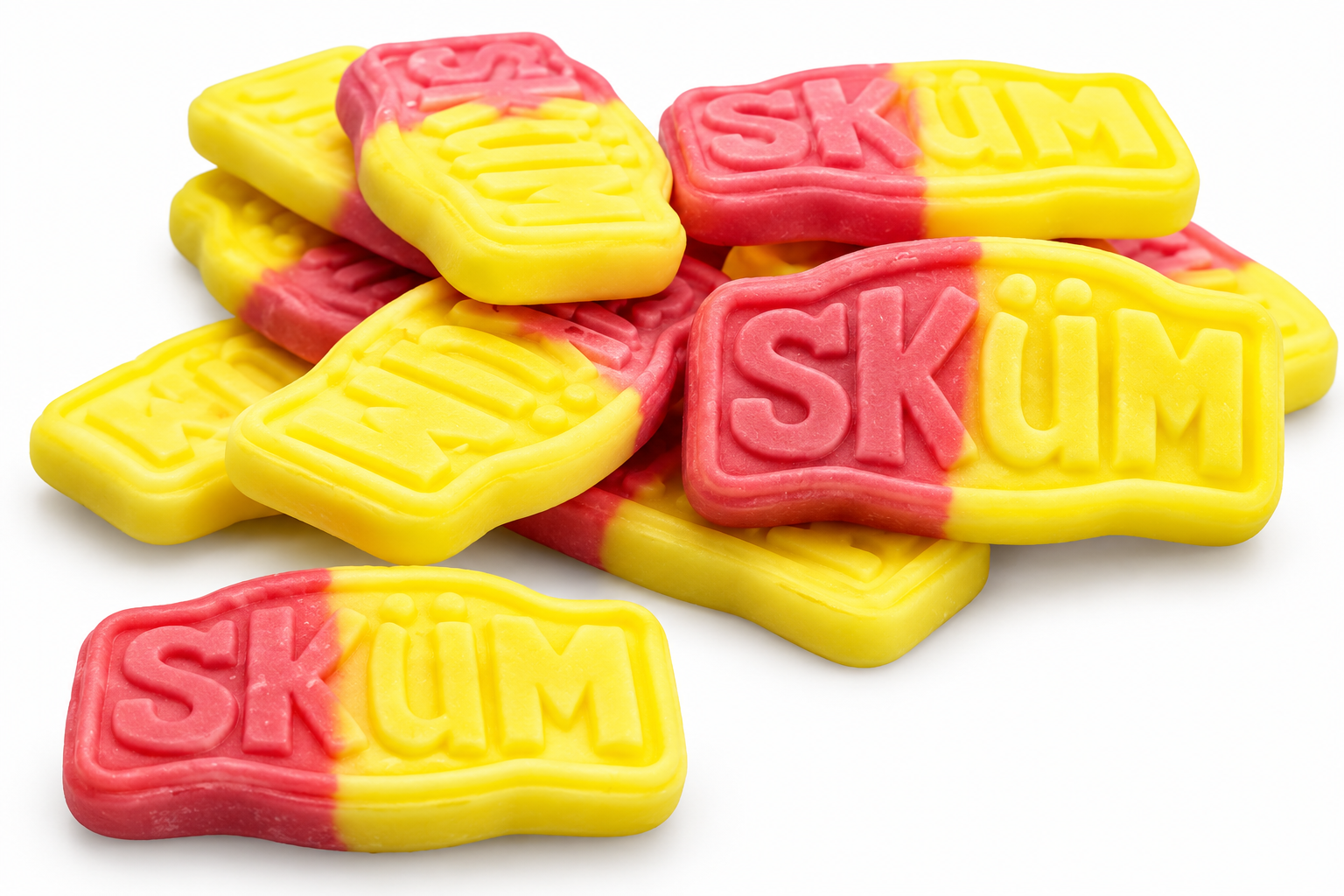 Skum schepsnoep 3kg strawberry banana