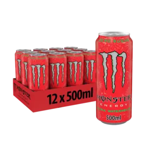 Monster blik 12x500ml watermeloen