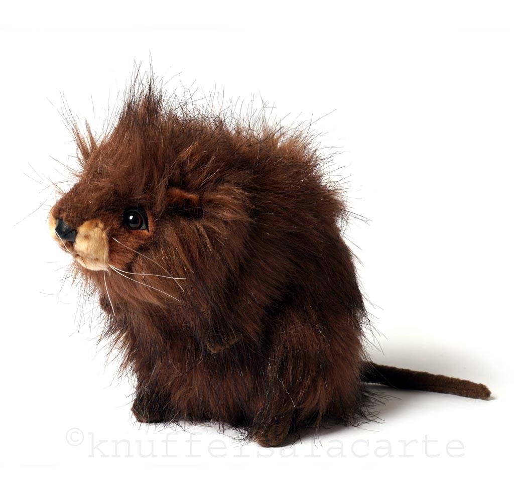 Muskrat cuddly toy Hansa