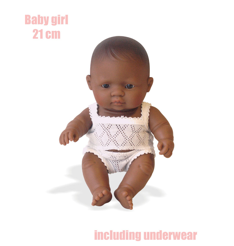 Miniland poppen Miniland baby doll Latino American girl 21 cm