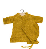 Minikane  Knitted set of Gasparine from Minikane color: moutarde