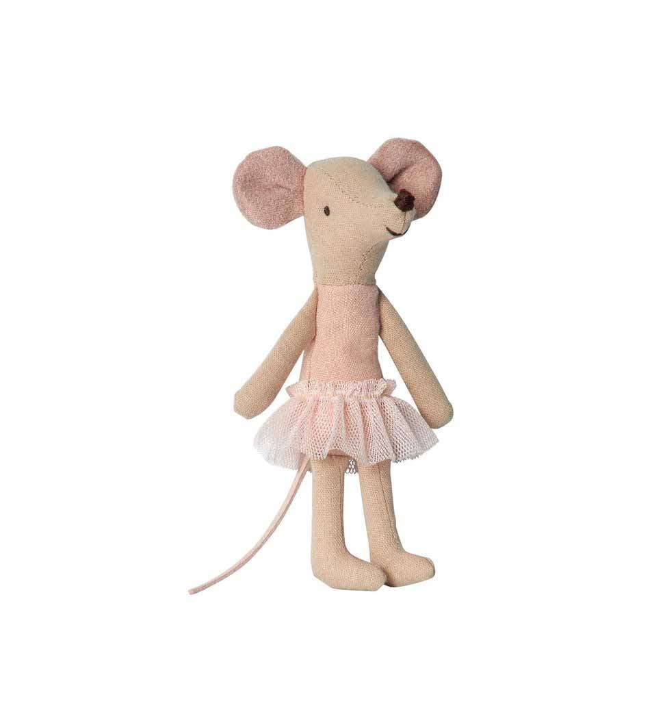 Maileg Maileg Ballerina mouse Little Sister 10 cm