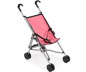 black and pink buggy