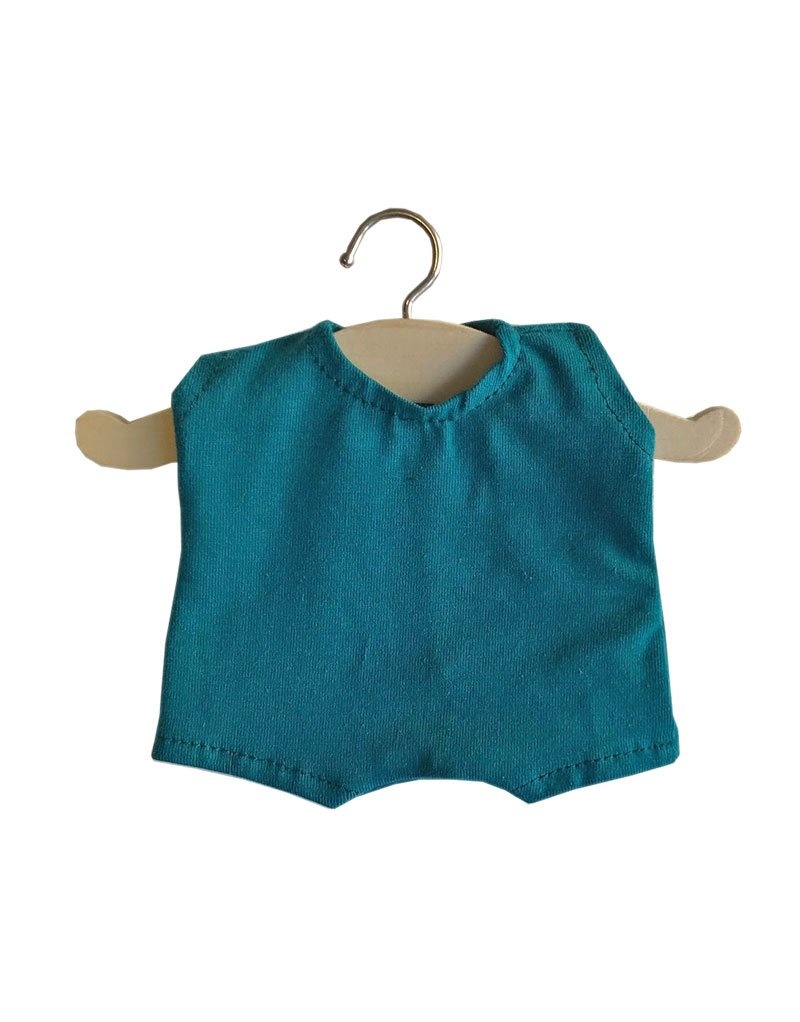 Minikane  Minikane  Combi short bleu canard voor Peque  poppen