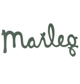 Maileg Maileg houten logo Dusty green 29,5 cm