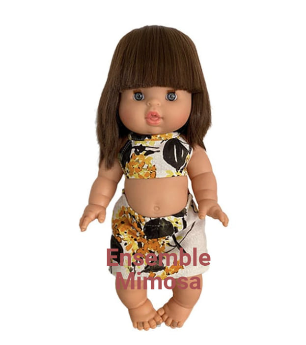 Minikane  Zweiteiliges Minikane-Ensemble Mimosa für Gordi-Puppen von Paola Reina
