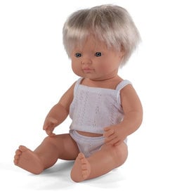 Miniland poppen Minland pop jongen Europees / showmodel
