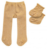 Heless Maillot en sokken  goud glitter van Heless voor poppen van 28-35 cm