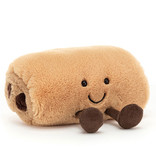 Jellycat knuffels Jellycat amuseable pain au chocolat 11 cm