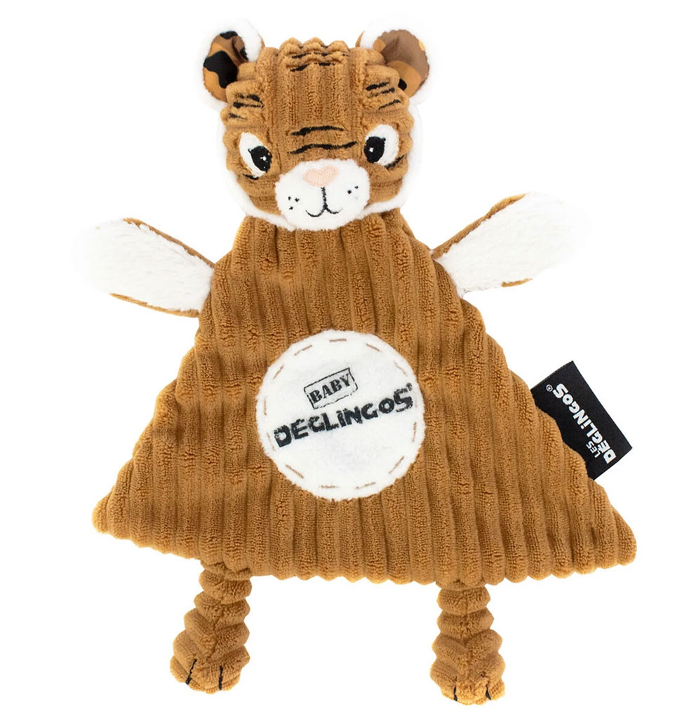 Les Déglingos  Les Déglingos tiger cuddle cloth