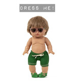 Minikane  Minikane swimming trunks Vito vert for Gordi dolls