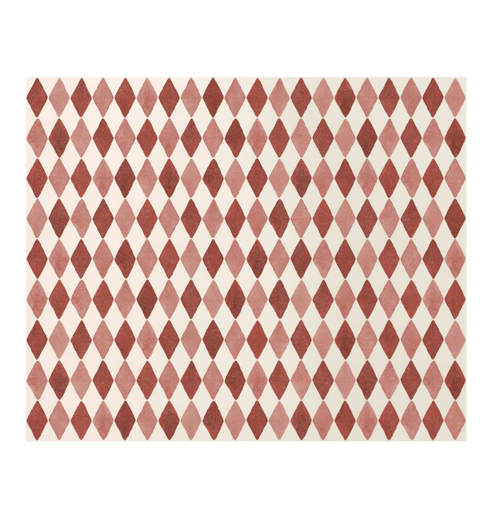 Maileg Maileg wrapping paper Harlequin red