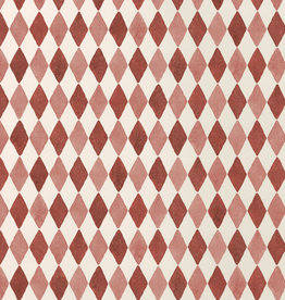 Maileg Maileg Geschenkpapier Harlequin rot
