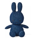 Miffy / Nijntje by BonTon Toys Nijntje (Miffy) raw denim knuffel / 23 cm stoer jeans design