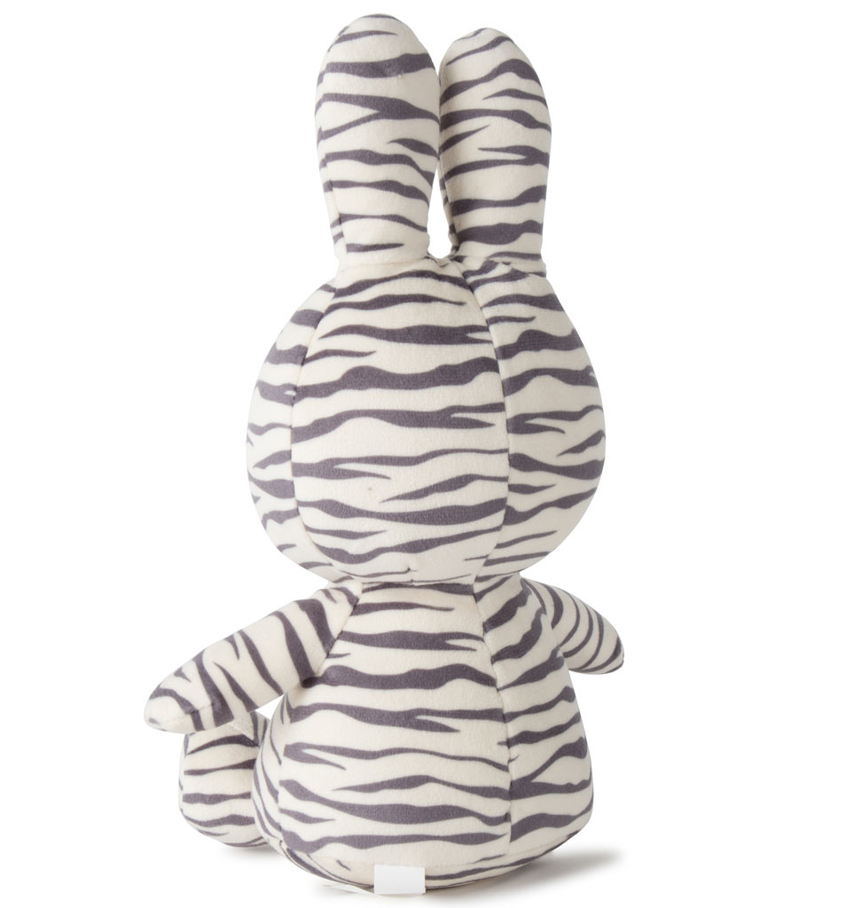 Miffy / Nijntje by BonTon Toys Nijntje knuffel met  stoere zebraprint