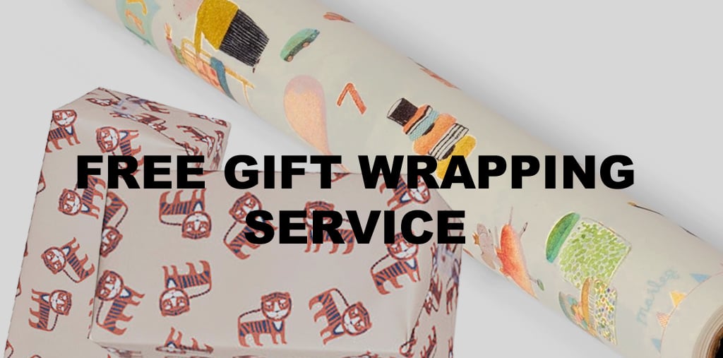Free gift wrapping service 