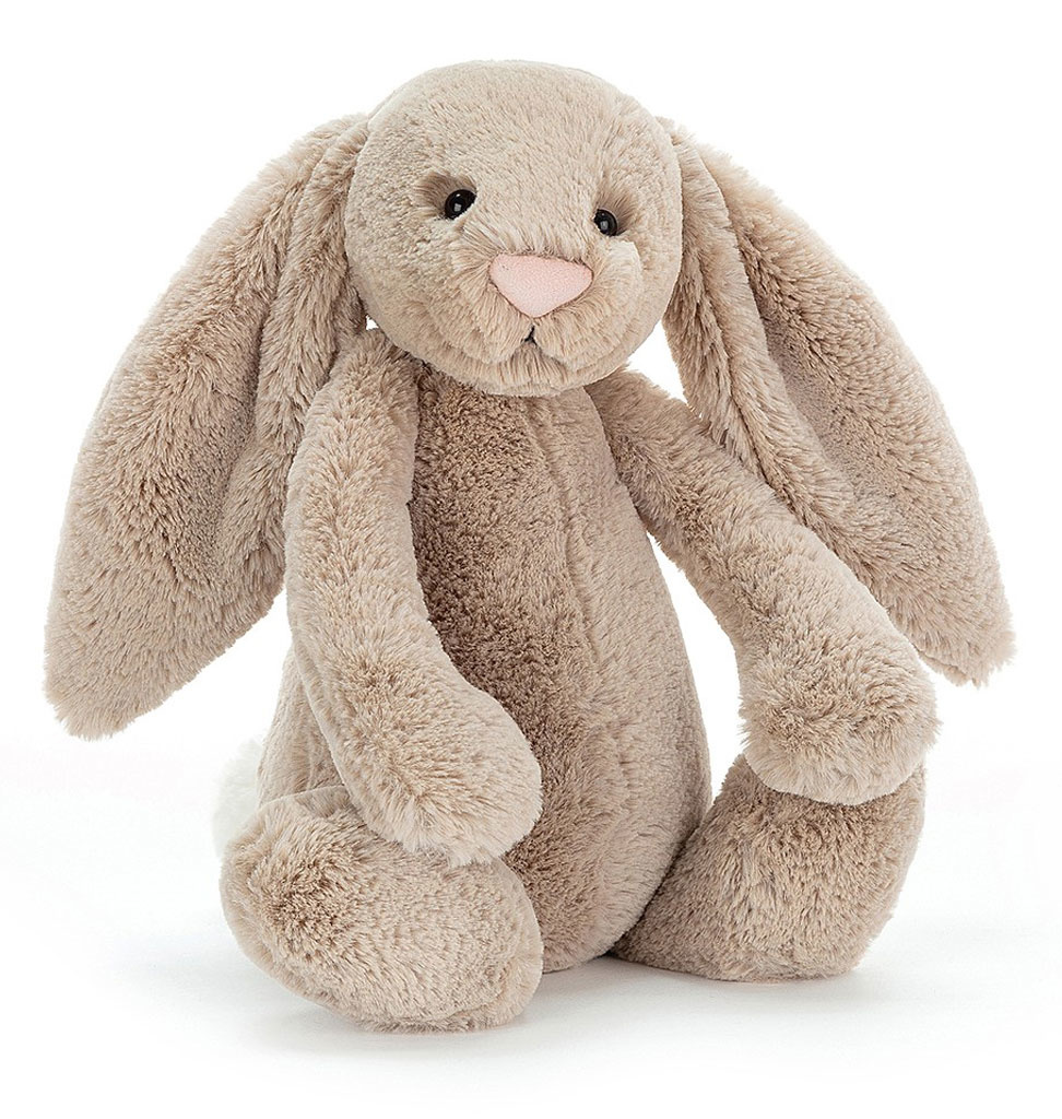 Jellycat knuffels Bashful large bunny beige Jellycat 35 cm