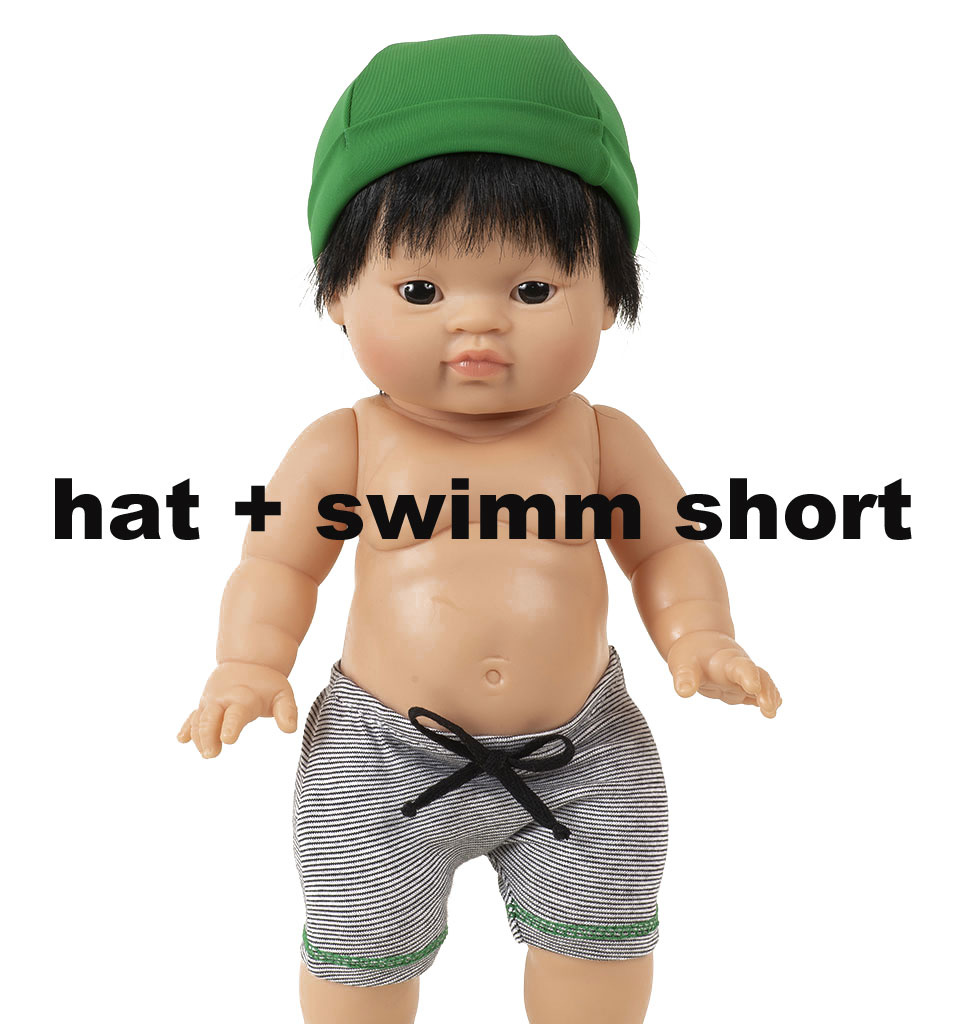 Minikane  Minikane-Mütze mit Badehose für Gordi-Puppen von Paola Reina und Minikane