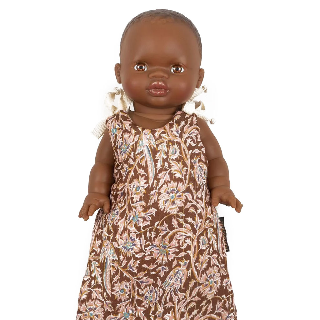 Paola Reina poppen Paola Reina baby doll brown girl 34 cm