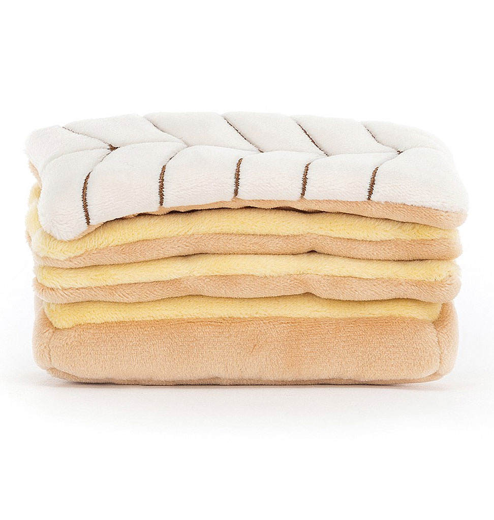 Jellycat knuffels Jellycat pretty Patisserie Mille Feuille