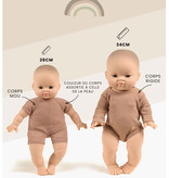 Minikane  Minikane bathrobe for the Babies Collection - ecru