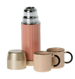 Maileg Maileg thermos flask and cups / soft coral