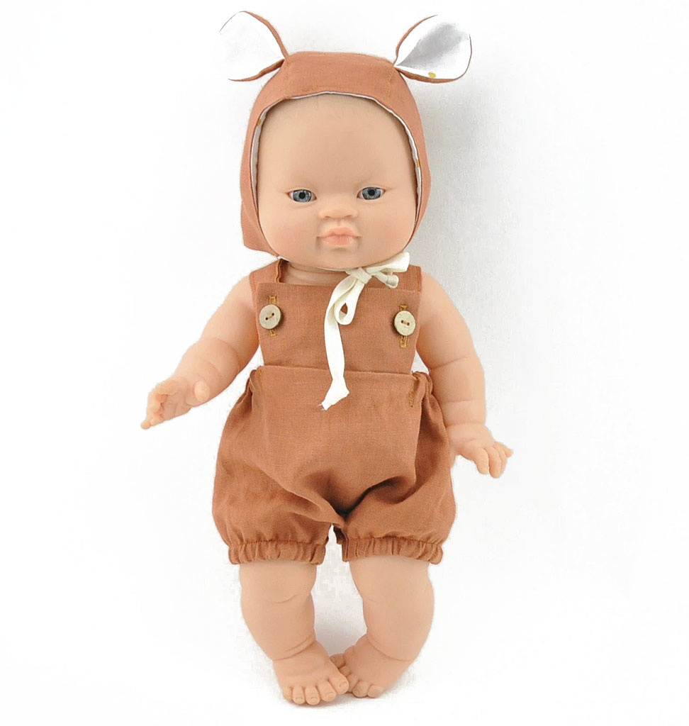 Paola Reina poppen Paola Reina Gordi Babypuppe Mädchen Asiatische helle Augen