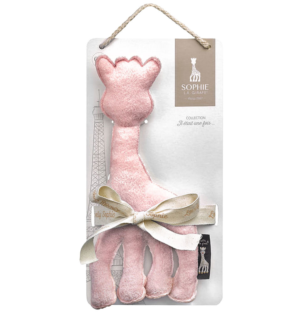 Sophie la girafe / Vulli Vulli / Sophie die Giraffe Kuscheltier rosa
