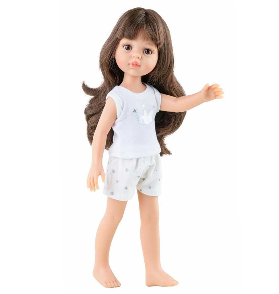 Paola Reina poppen Paola Reina Amigas doll Carol with pajamas 32 cm