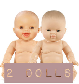 Paola Reina poppen Two Gordi baby dolls by Paola Reina