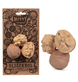 Oli & Carol Oli & Carol Nutty the walnut bath and bite toy