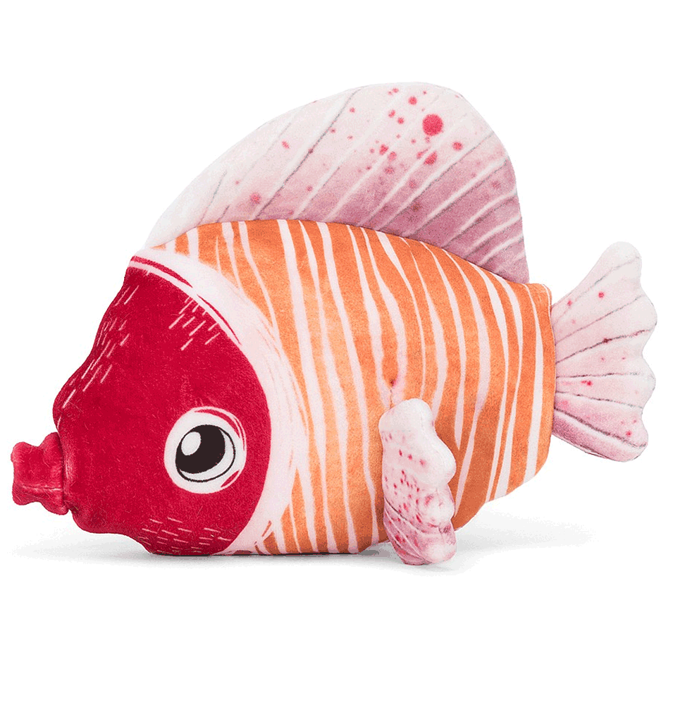 Jellycat knuffels Jellycat Fishiful pink cuddly fish