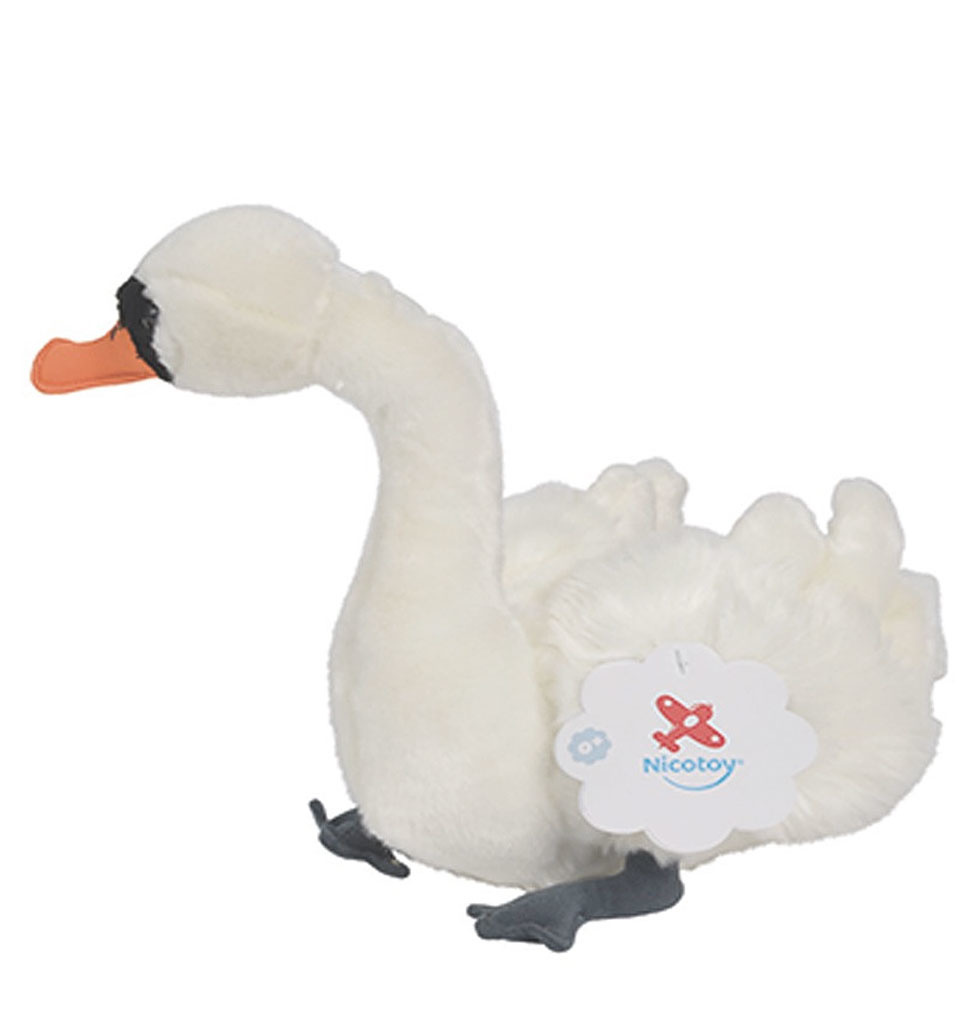 Nicotoy knuffels  Swan of the brand Nicotoy