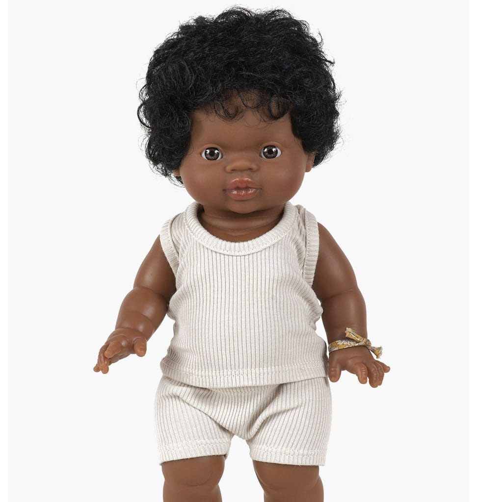 Minikane  Minikane underwear set petits basics Marcel cognac for Gordi dolls