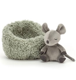 Jellycat knuffels Jellycat Maus im Winterschlaf