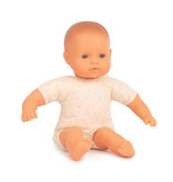 Miniland poppen Miniland baby doll with fabric body / 32 cm