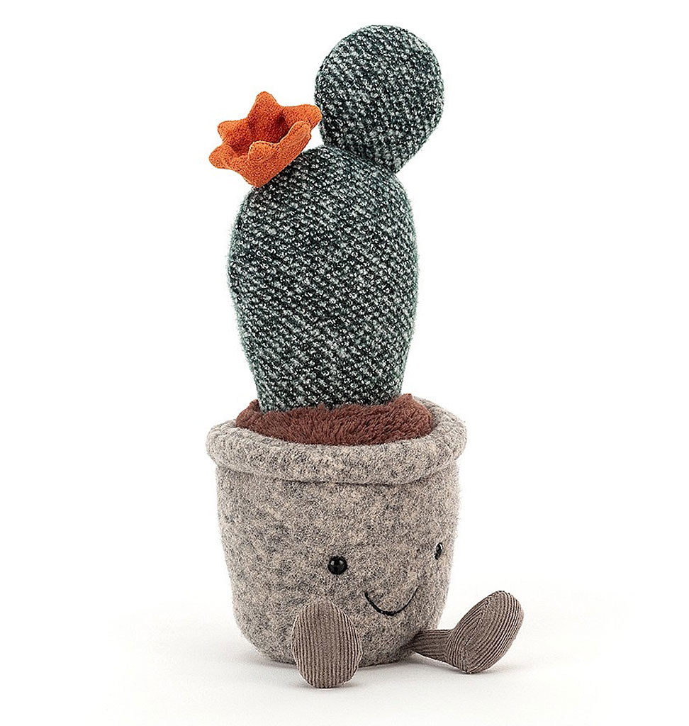 Jellycat knuffels Jellycat Silly Succulent Prickly Pear cactus 24 cm