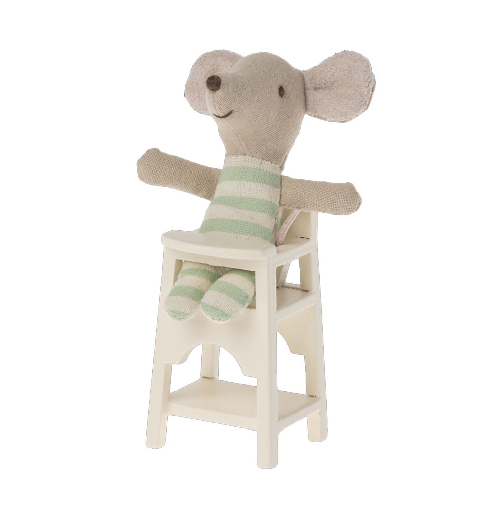 Maileg Maileg high chair / mice / off-white