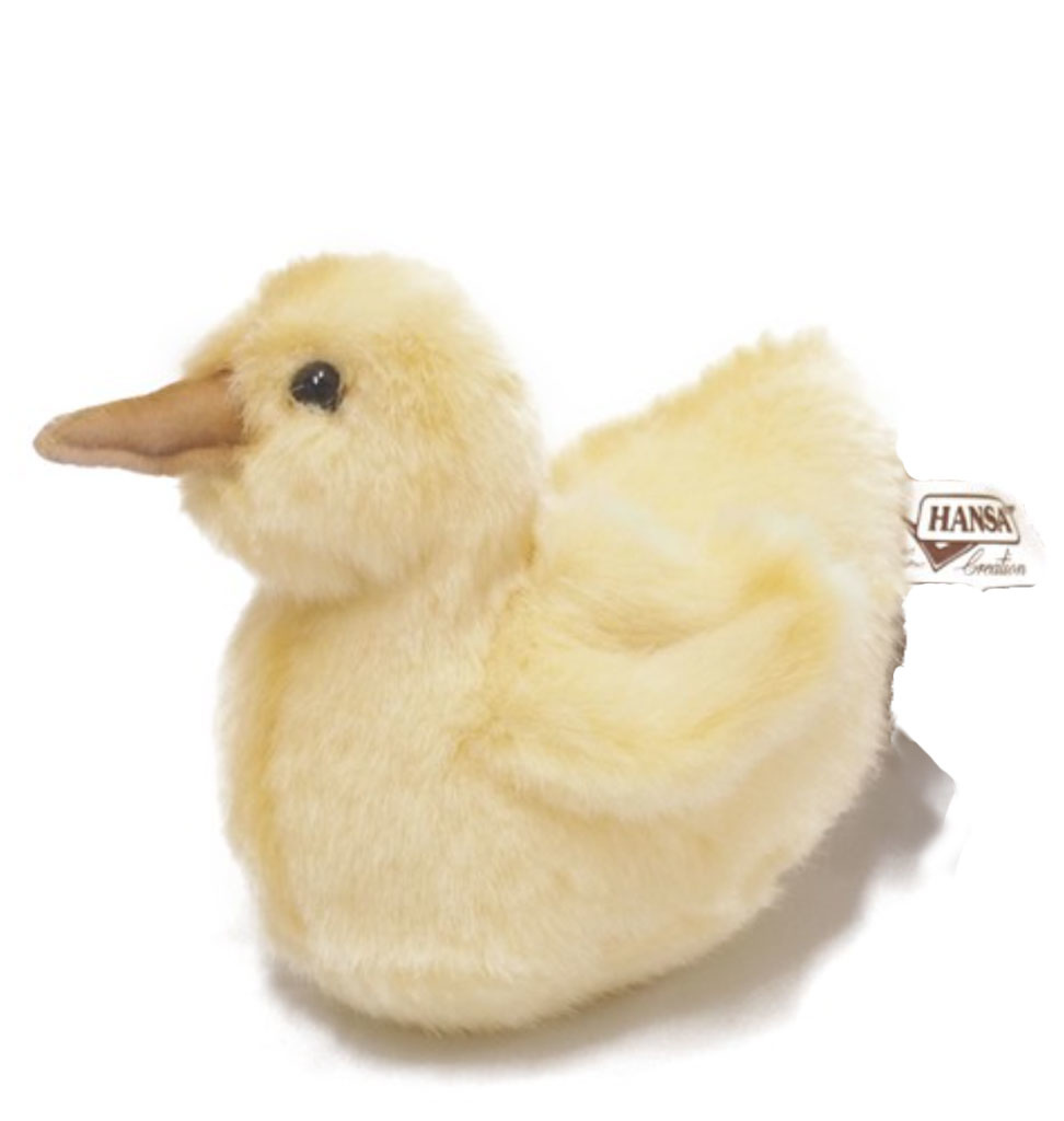 Hansa knuffels Hansa Creation chick duck 11 cm