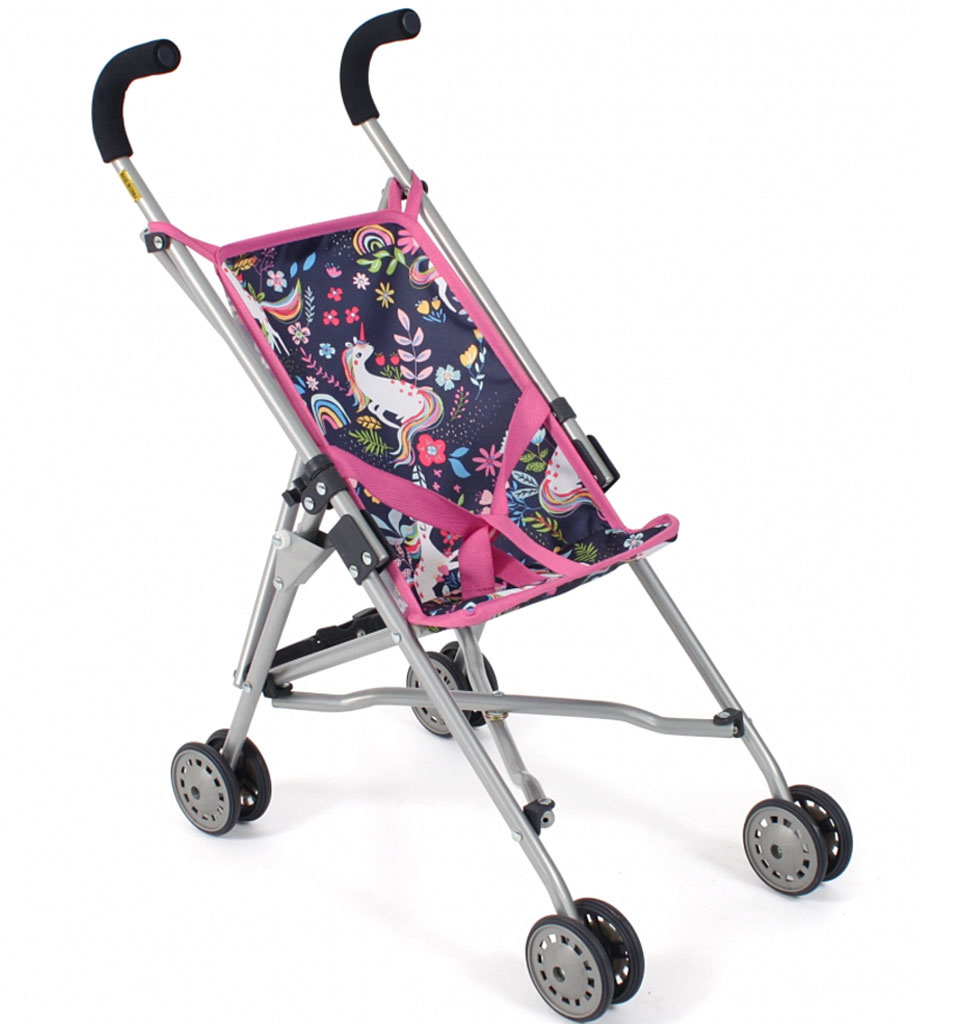 Bayer Chic 2000 Funny Doll's Pram Mini Buggy Melange Mint 600-30 50 Cm