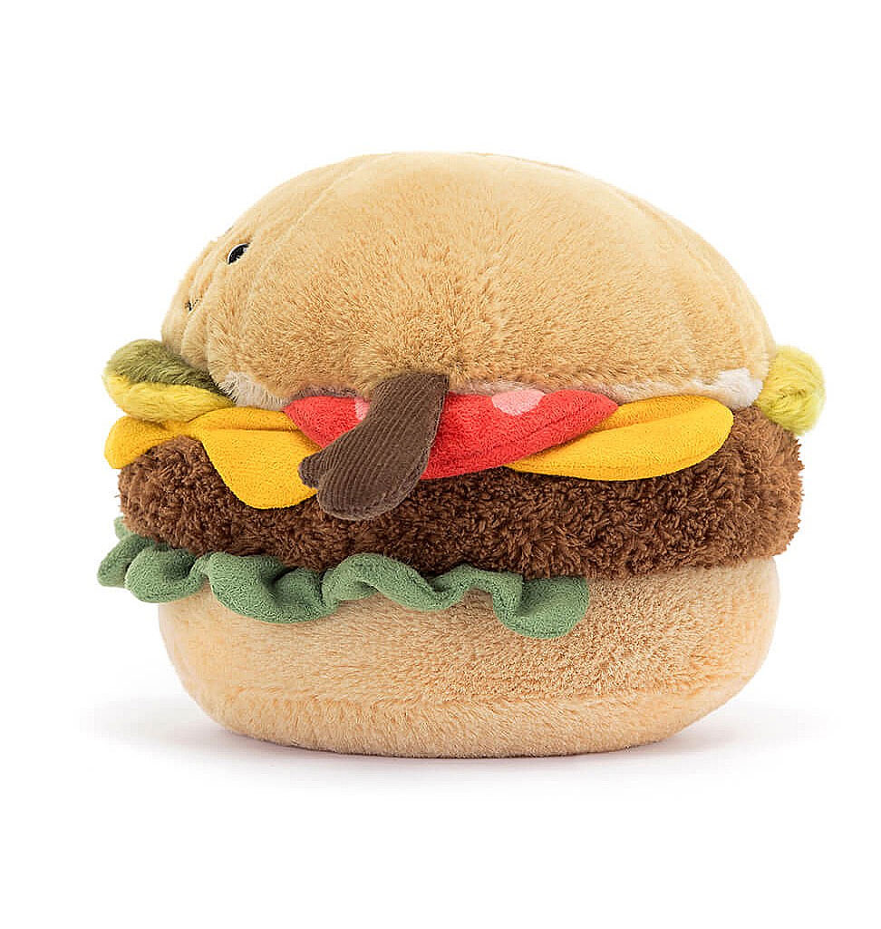 Jellycat knuffels Jellycat Amuseable burger