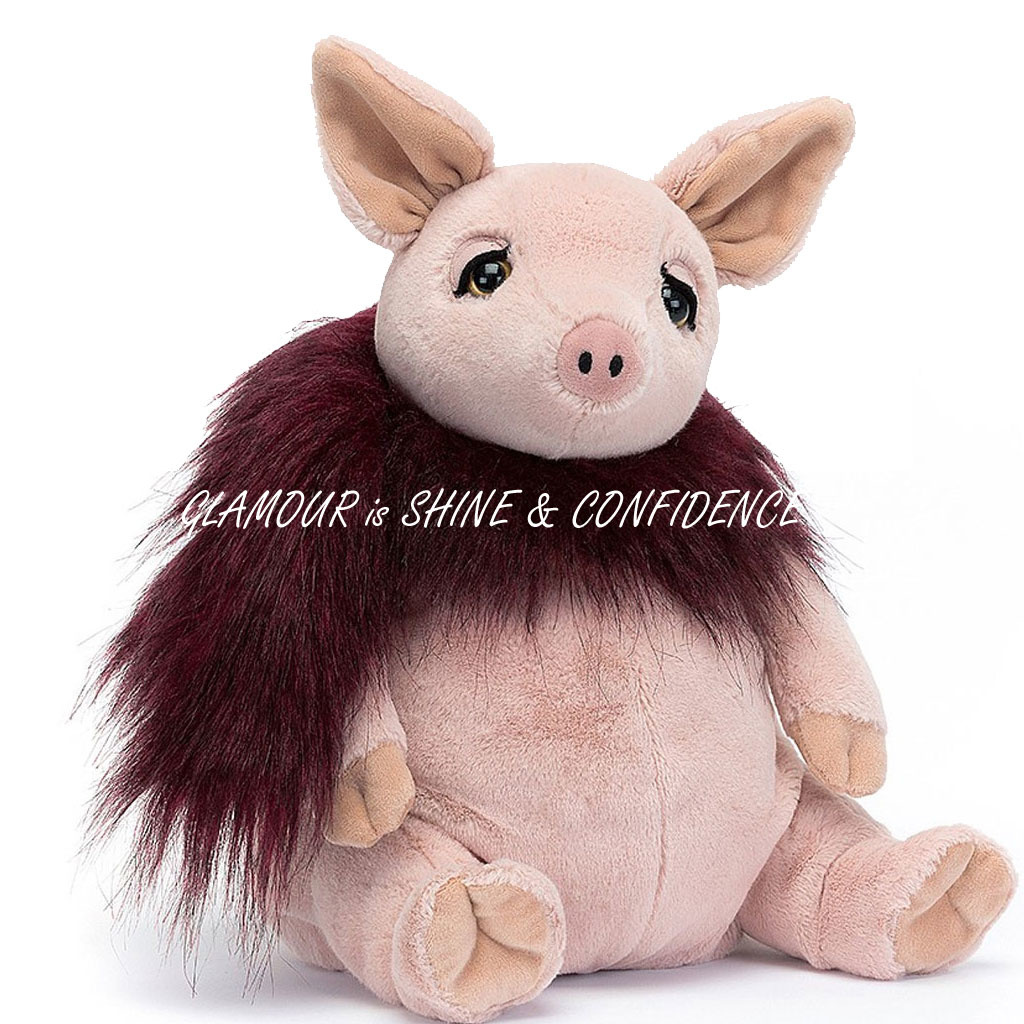 Jellycat knuffels Jellycat Glamorama-Schwein