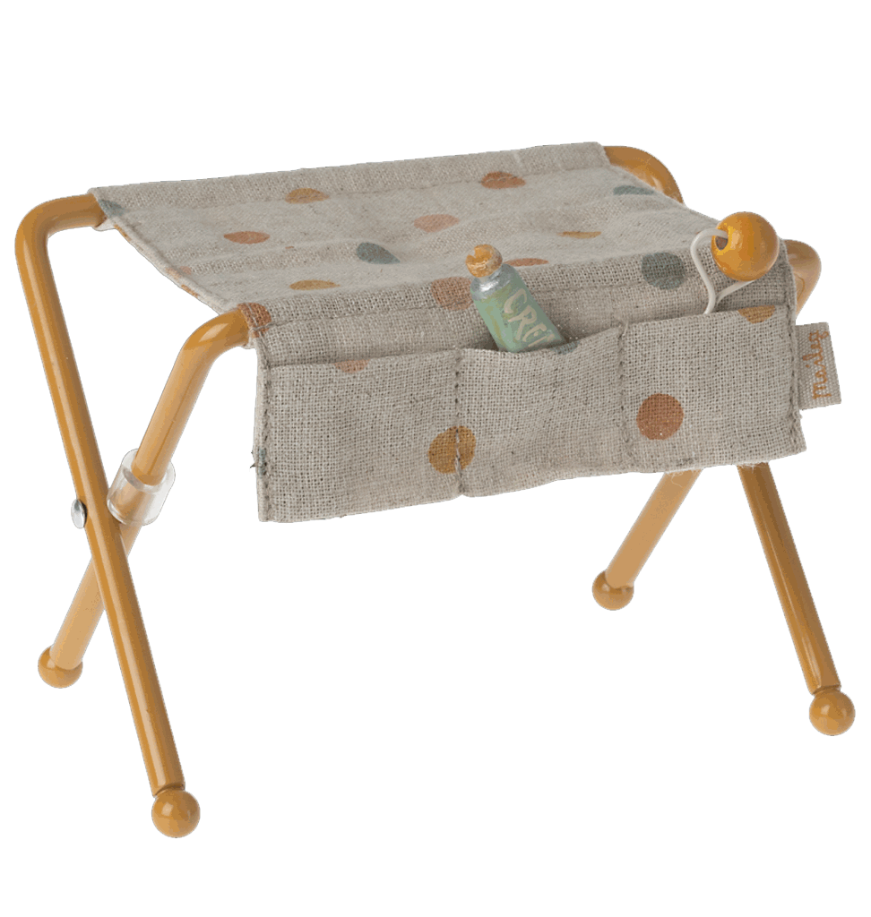 Maileg Maileg nursery table for the baby mice / ochre yellow