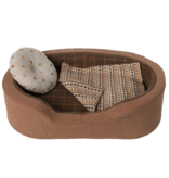 Maileg Maileg dog bed with mattress, pillow and blanket