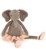Jellycat knuffels Jellycat Dancing Darcey olifant