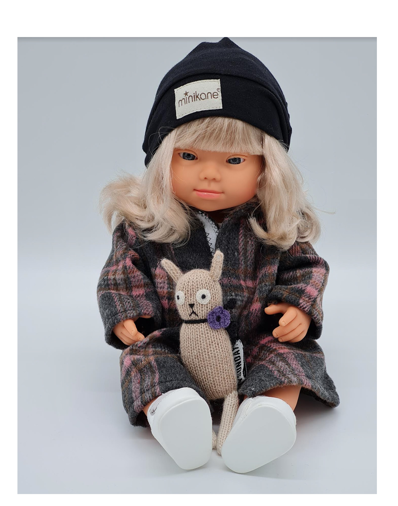 Miniland poppen Miniland doll European girl with Down Syndrome 38 cm