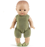 Minikane  Minikane Barboteuse Orlando and tricot vert sauge for Gordi dolls