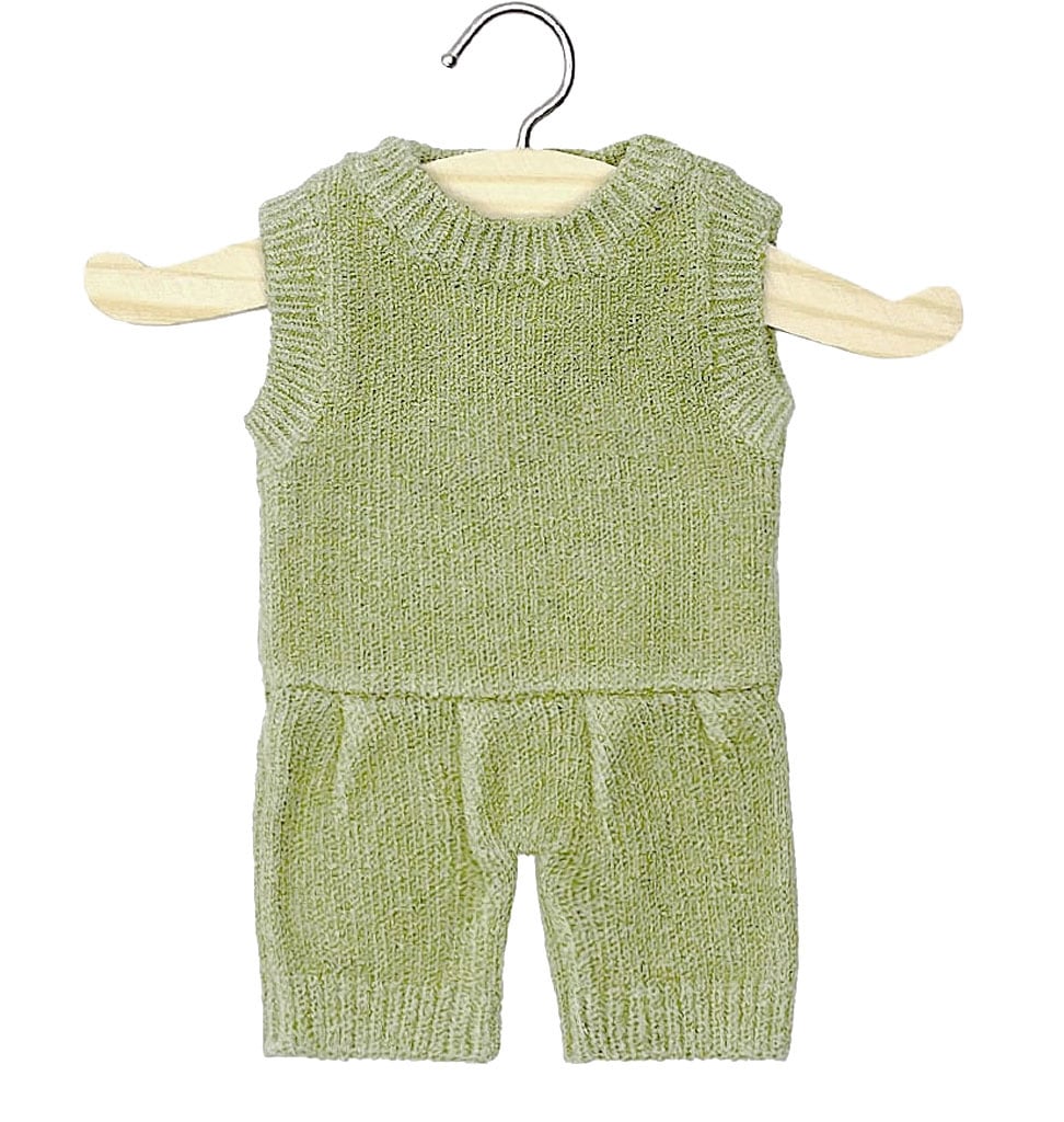 Minikane  Minikane Barboteuse Orlando und tricot vert sauge für Gordi-Puppen